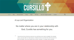 Desktop Screenshot of mspresbyteriancursillo.com